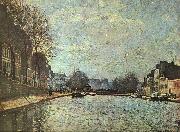 Alfred Sisley The St.Martin Canal china oil painting reproduction